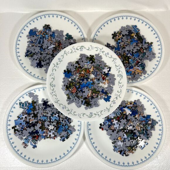 Dowdle Folk Art Jigsaw Puzzle,  500 Piece, NIAGRA FALLS 16 x 20 Collectible - Picture 4 of 4